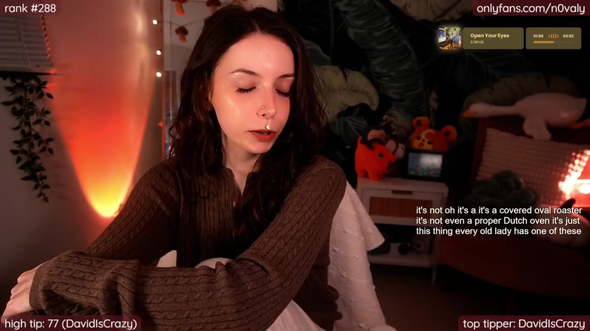 Gallery image thumbnail from N0valy's myfreecams stream on, 04/15/2025, 05:43 image 8 of 20