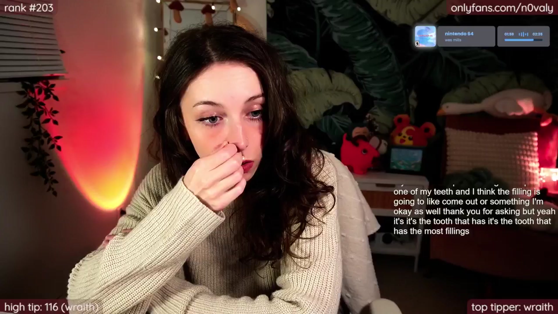 Gallery image thumbnail from N0valy's myfreecams stream on, 04/20/2025, 07:53 image 5 of 20