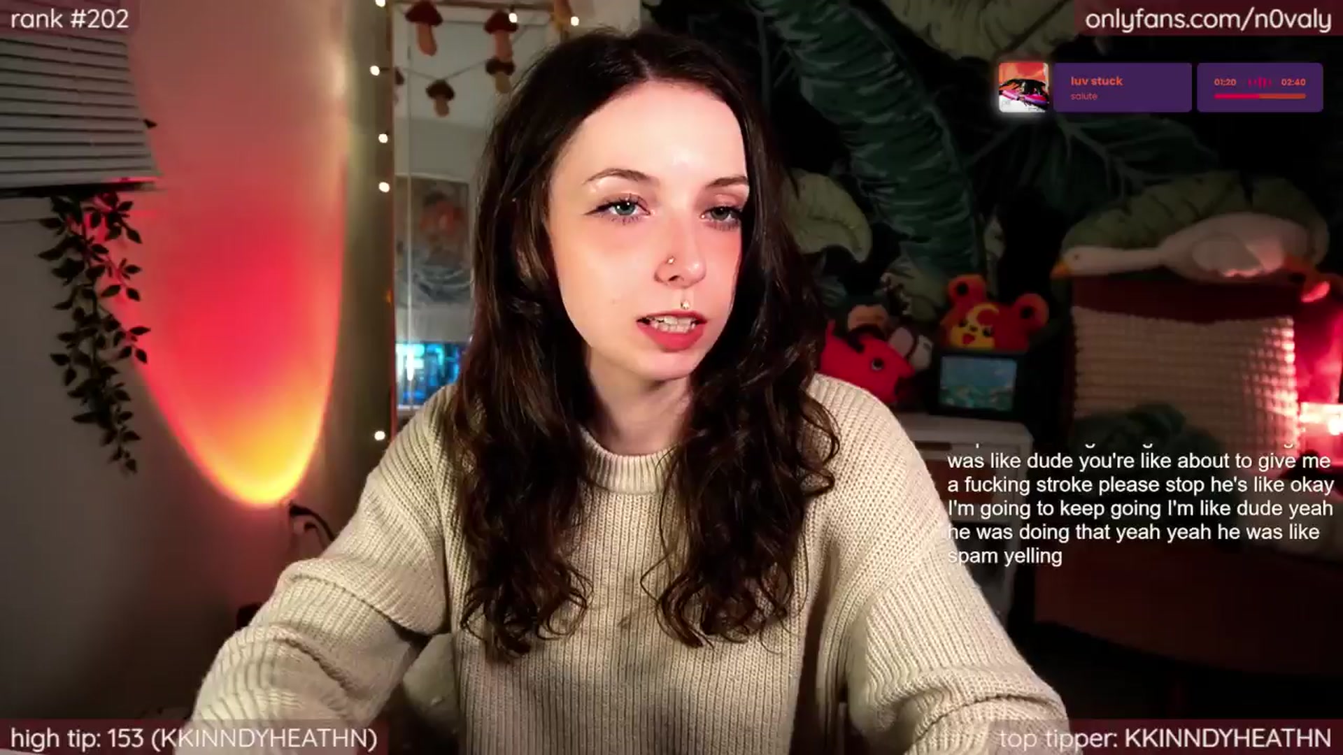 Gallery image thumbnail from N0valy's myfreecams stream on, 04/20/2025, 07:53 image 6 of 20