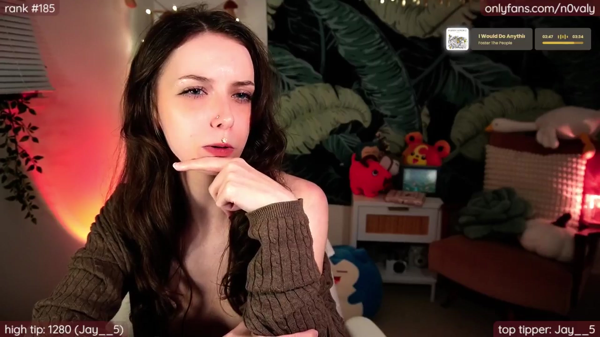 Gallery image thumbnail from N0valy's myfreecams stream on, 04/22/2025, 07:33 image 20 of 20