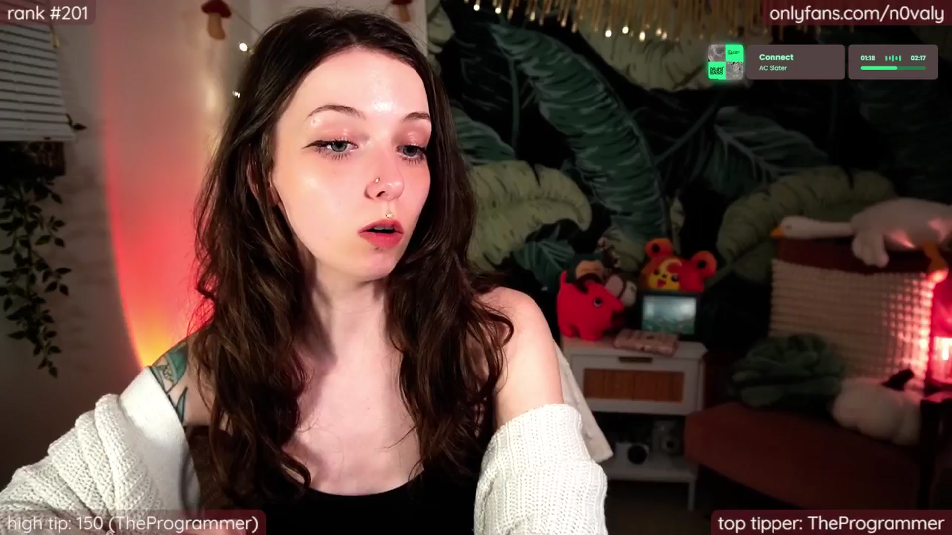 Gallery image thumbnail from N0valy's myfreecams stream on, 04/25/2025, 08:48 image 1 of 20