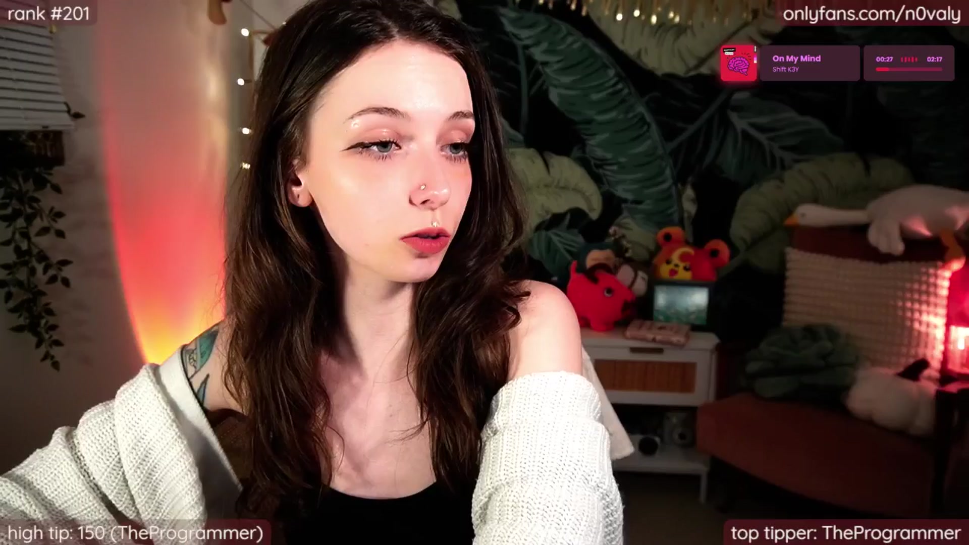 Gallery image thumbnail from N0valy's myfreecams stream on, 04/25/2025, 08:48 image 2 of 20