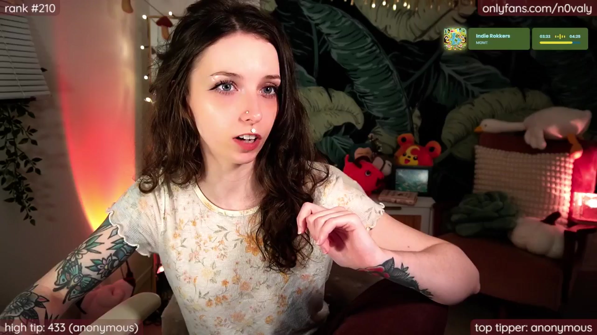 Gallery image thumbnail from N0valy's myfreecams stream on, 04/26/2025, 06:54 image 12 of 20