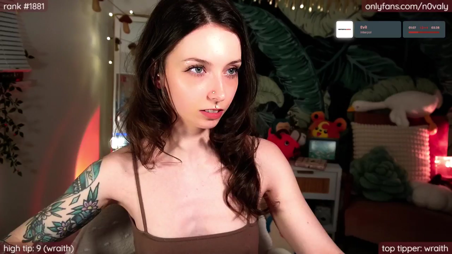 Gallery image thumbnail from N0valy's myfreecams stream on, 05/02/2025, 06:53 image 1 of 20