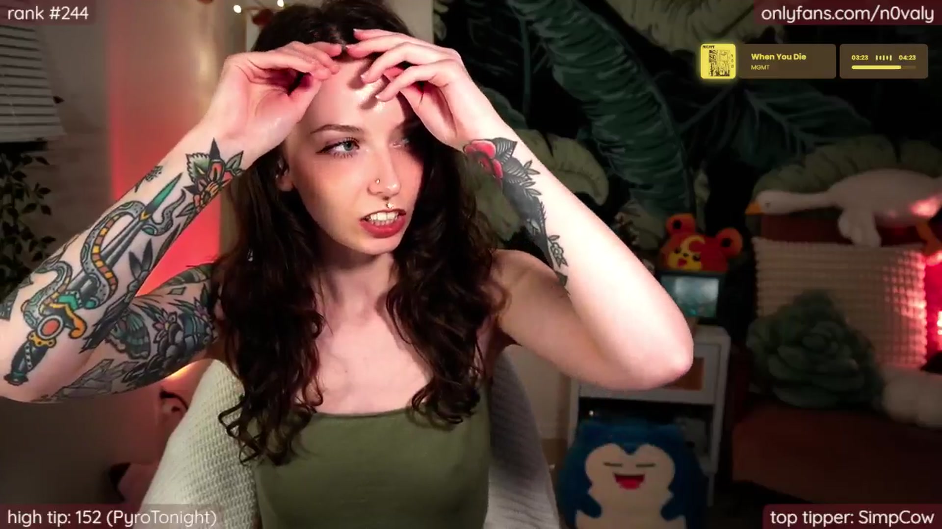 Gallery image thumbnail from N0valy's myfreecams stream on, 05/06/2025, 08:02 image 3 of 20