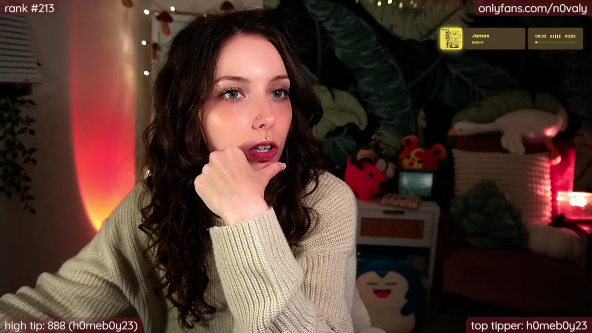 Gallery image thumbnail from N0valy's myfreecams stream on, 05/07/2025, 06:09 image 4 of 20