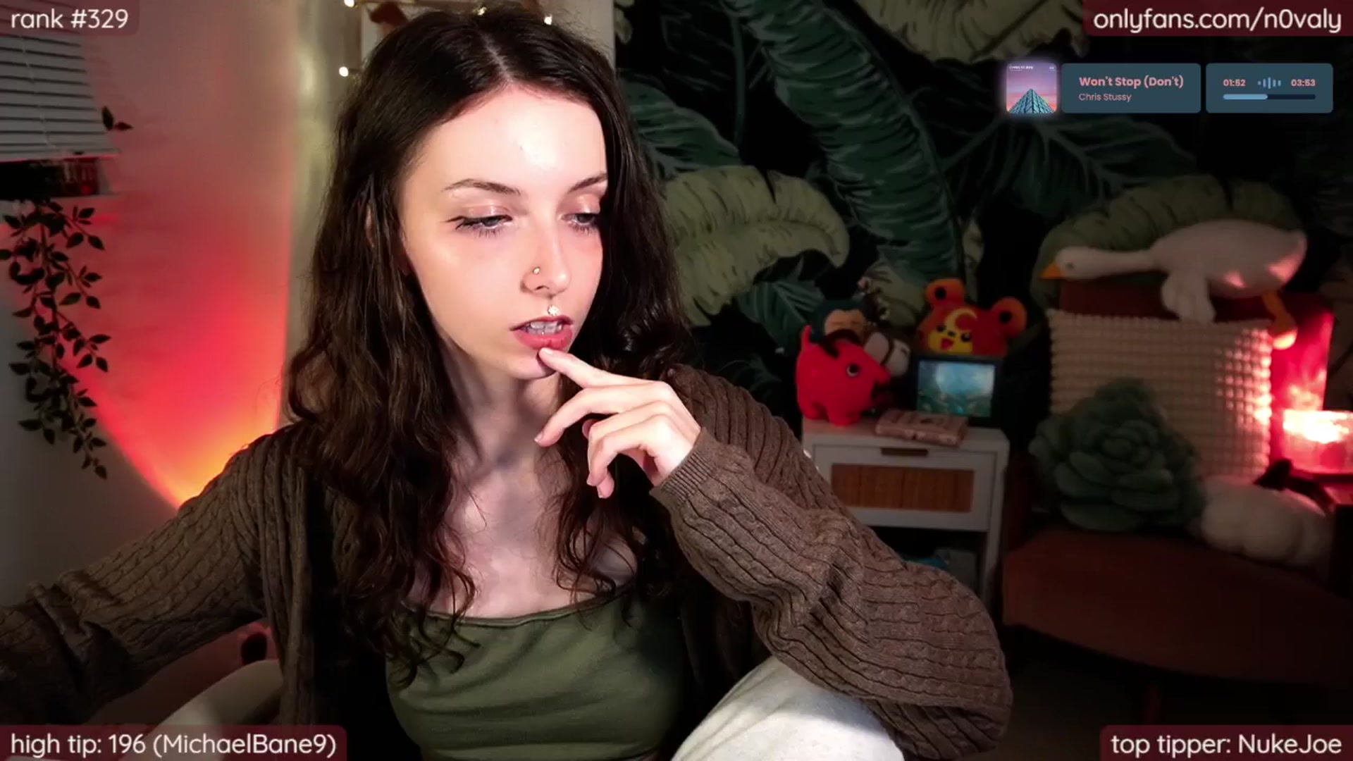 Gallery image thumbnail from N0valy's myfreecams stream on, 05/11/2025, 08:02 image 6 of 20