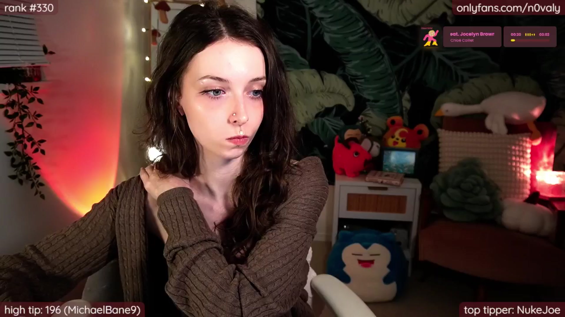 Gallery image thumbnail from N0valy's myfreecams stream on, 05/11/2025, 08:02 image 9 of 20