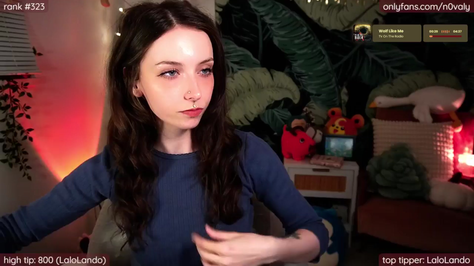 Gallery image thumbnail from N0valy's myfreecams stream on, 05/12/2025, 09:34 image 1 of 20