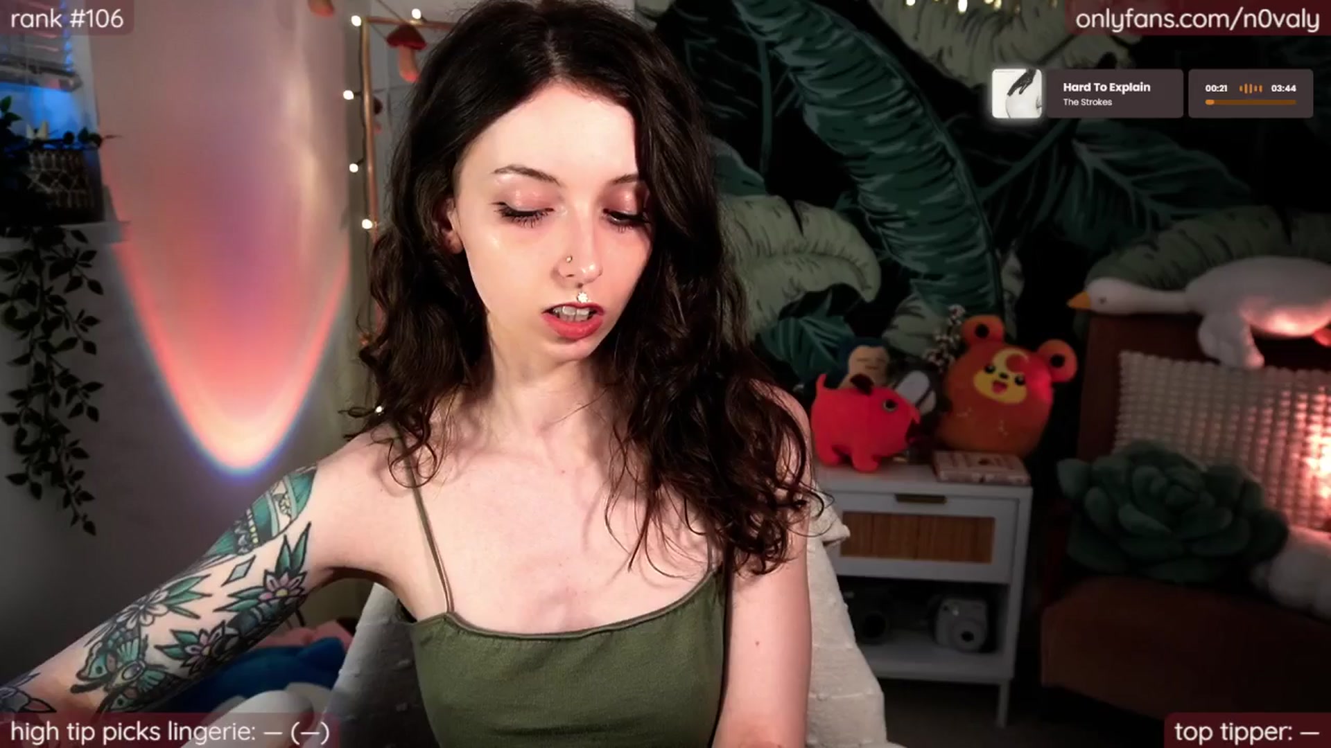 Gallery image thumbnail from N0valy's myfreecams stream on, 06/01/2025, 07:39 image 1 of 20