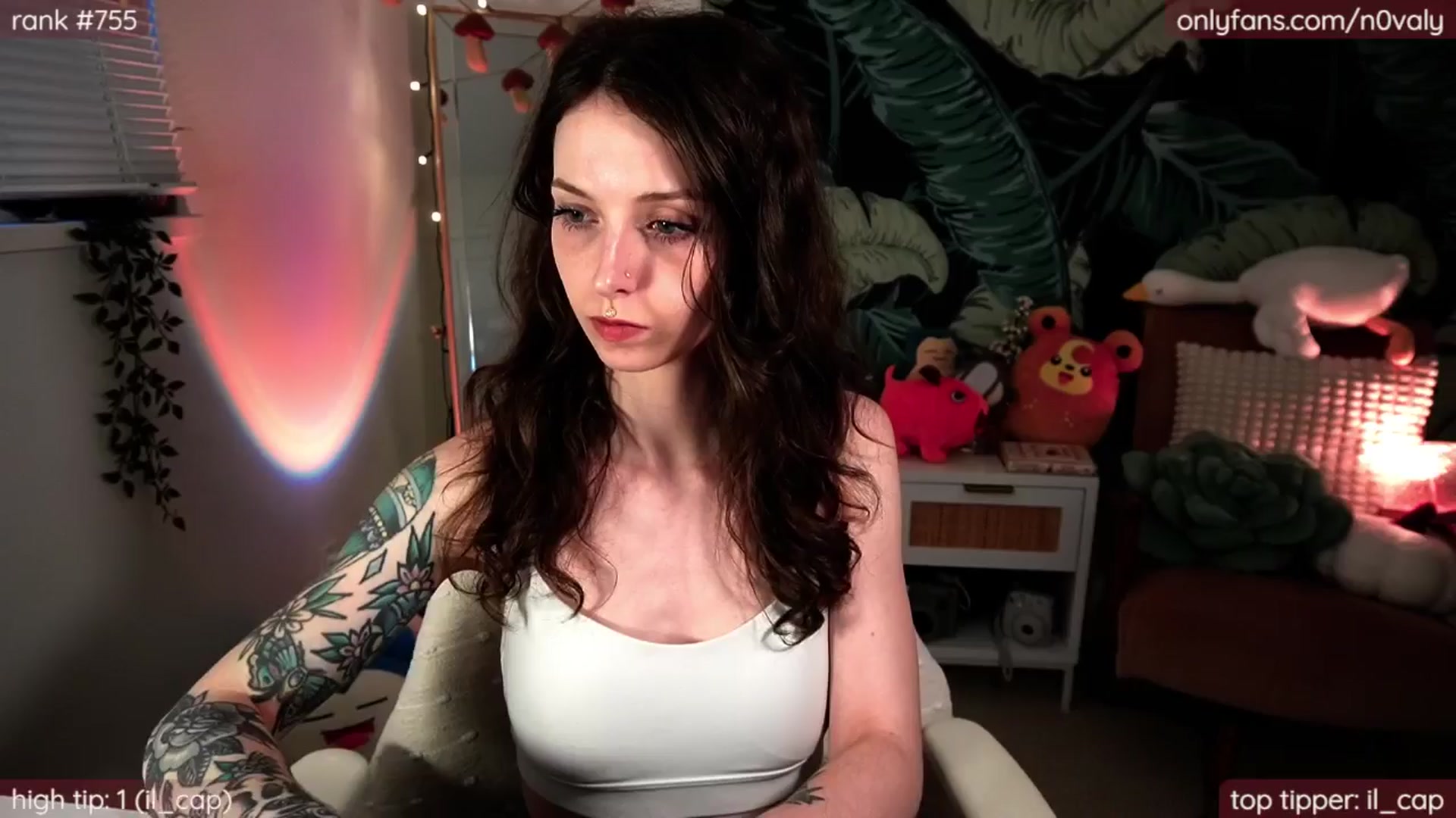 Gallery image thumbnail from N0valy's myfreecams stream on, 06/10/2025, 06:57 image 1 of 20