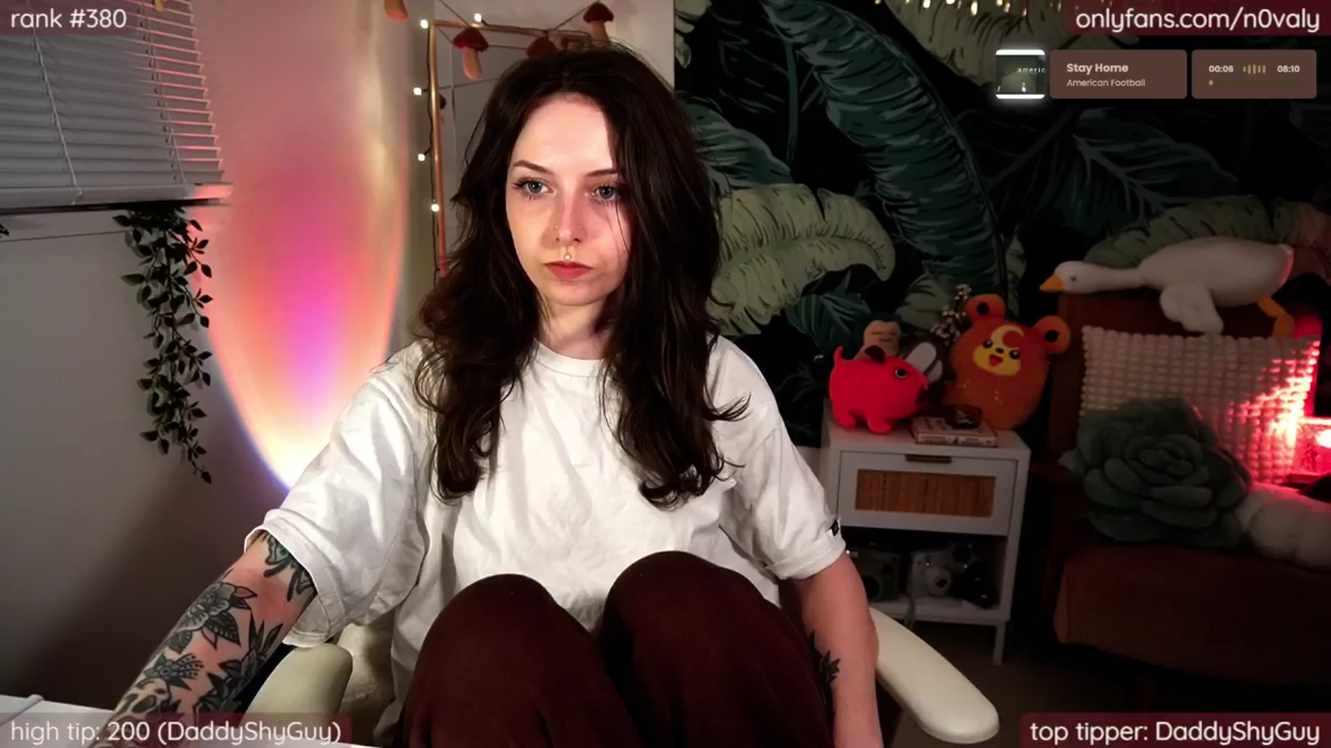 Gallery image thumbnail from N0valy's myfreecams stream on, 06/17/2025, 08:00 image 1 of 20