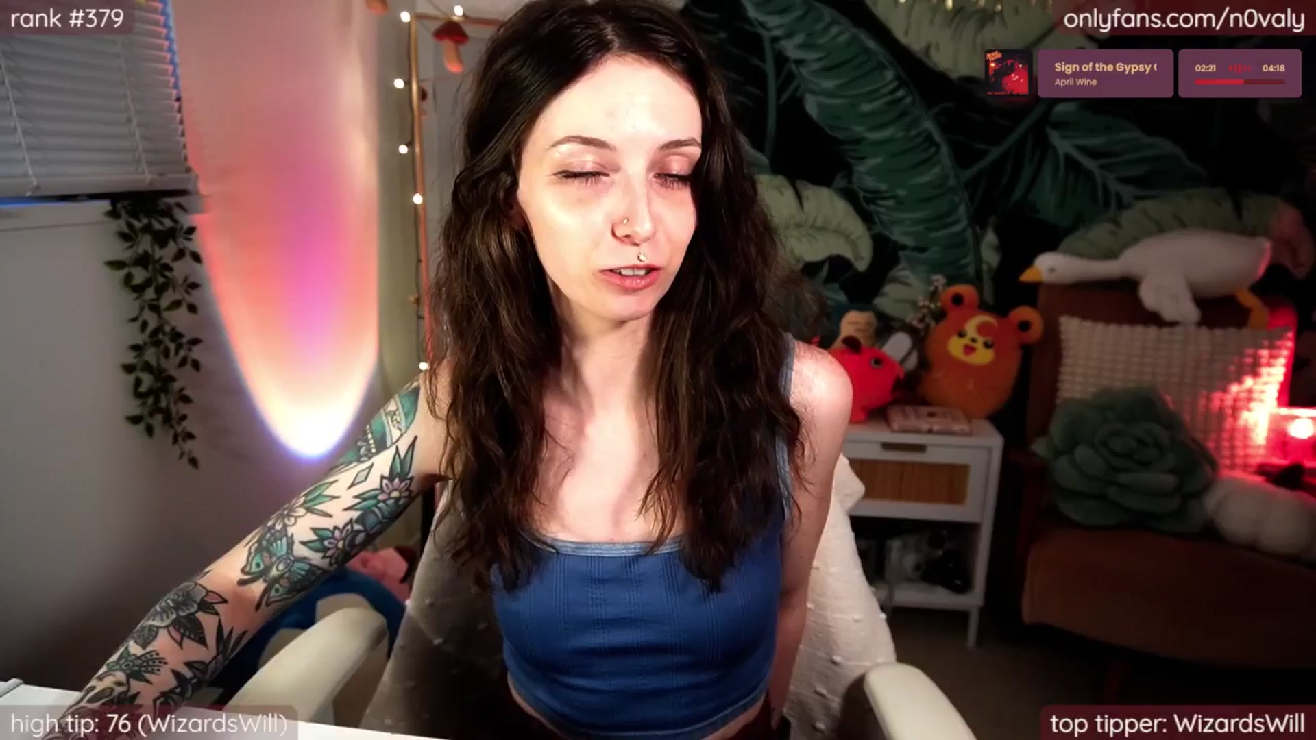 Gallery image thumbnail from N0valy's myfreecams stream on, 06/20/2025, 06:15 image 5 of 20