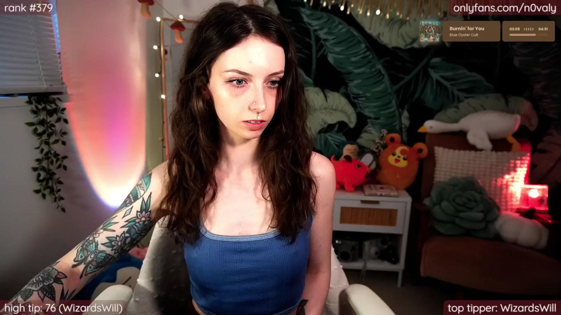 Gallery image thumbnail from N0valy's myfreecams stream on, 06/20/2025, 06:15 image 1 of 20