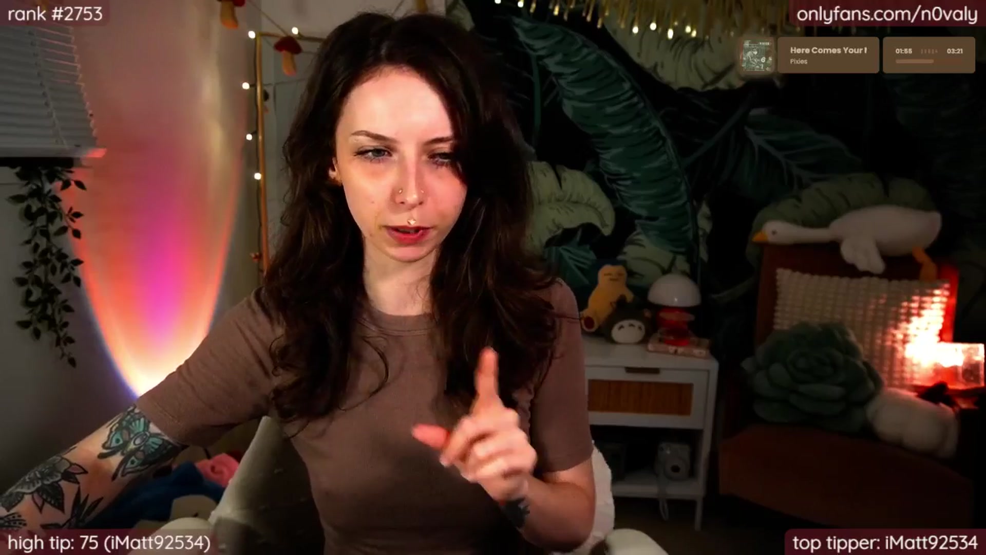 Gallery image thumbnail from N0valy's myfreecams stream on, 07/09/2025, 06:46 image 6 of 20