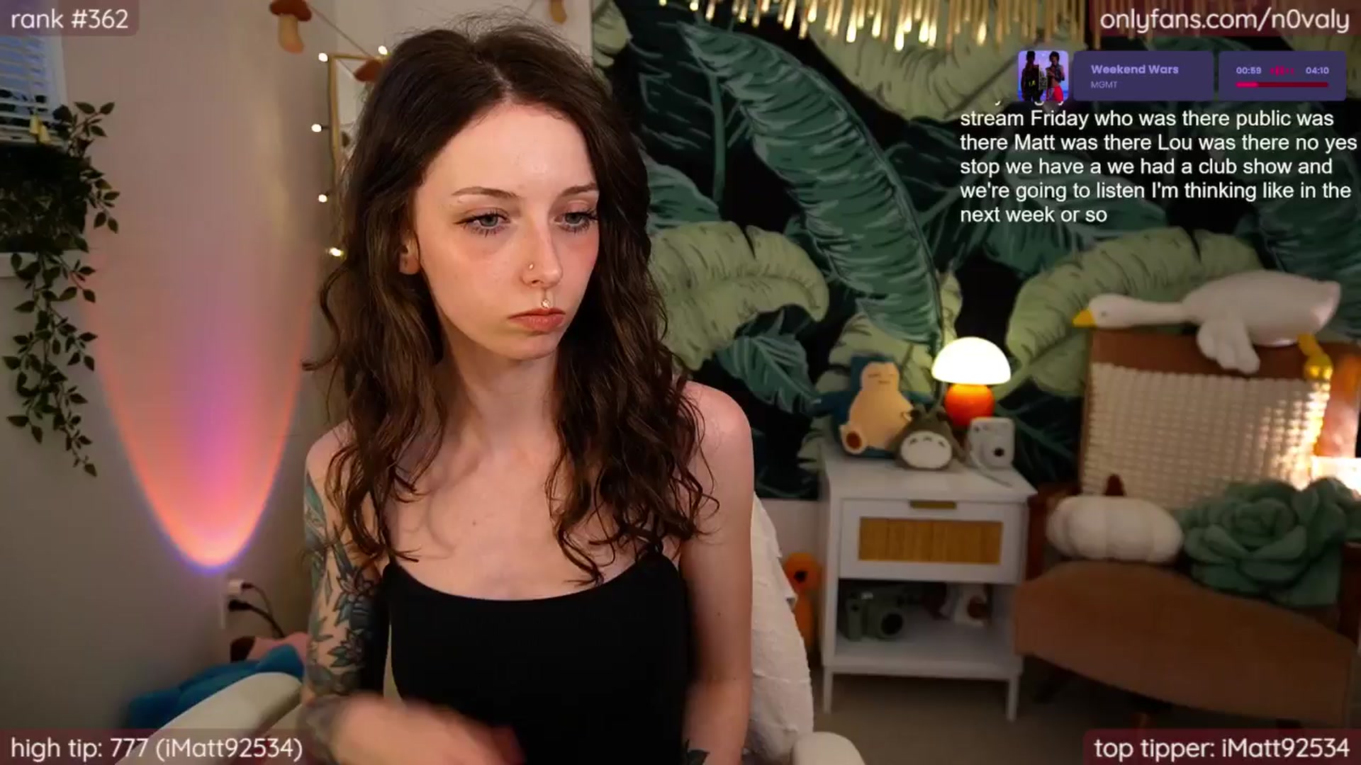 Gallery image thumbnail from N0valy's myfreecams stream on, 07/30/2025, 05:36 image 2 of 20