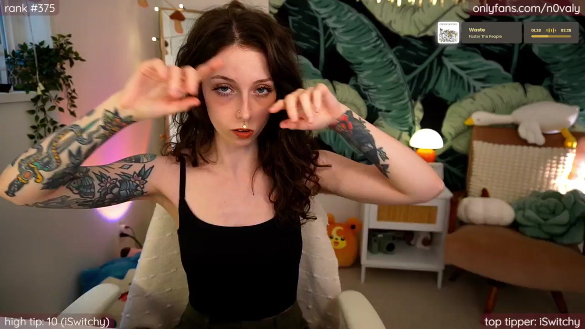 Gallery image thumbnail from N0valy's myfreecams stream on, 08/01/2025, 06:47 image 1 of 20