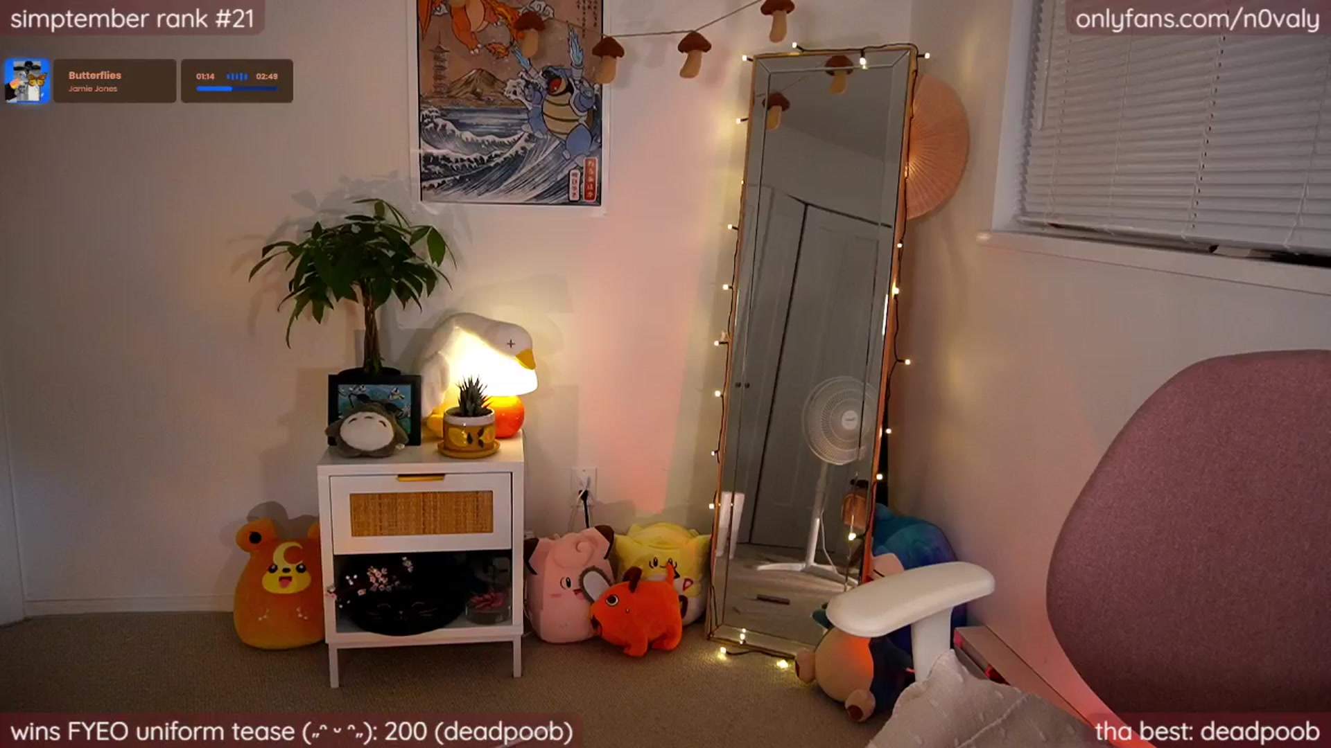 Gallery image thumbnail from N0valy's myfreecams stream on, 09/05/2025, 08:19 image 5 of 20