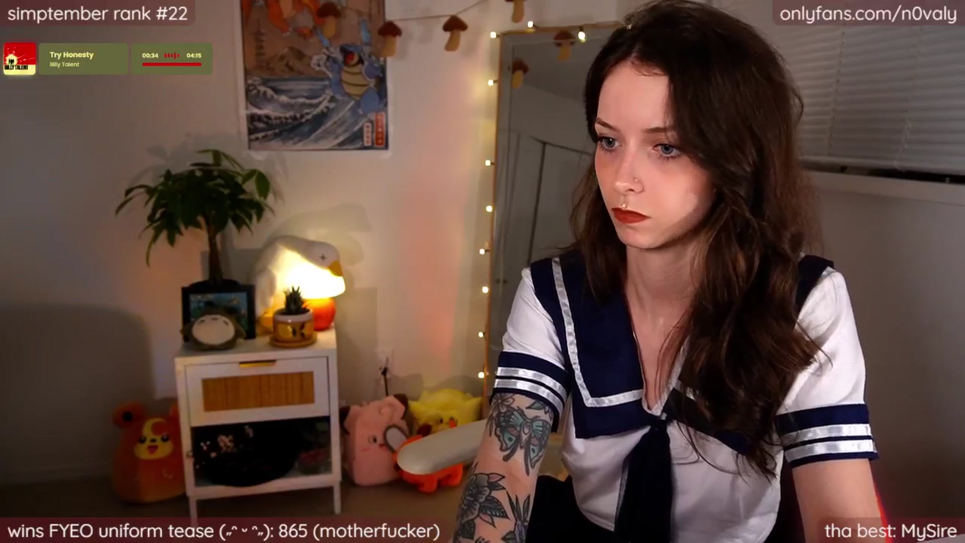 Gallery image thumbnail from N0valy's myfreecams stream on, 09/05/2025, 08:19 image 14 of 20