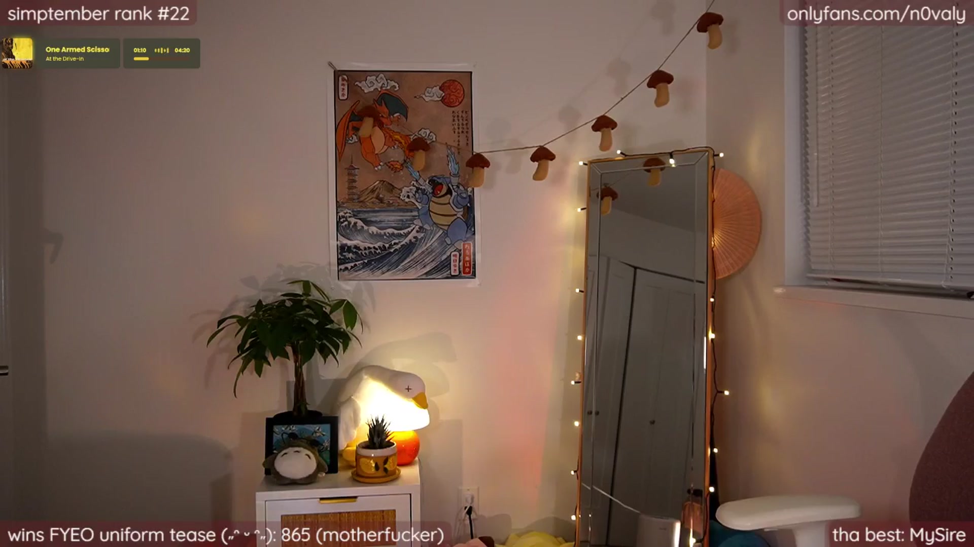 Gallery image thumbnail from N0valy's myfreecams stream on, 09/05/2025, 08:19 image 16 of 20