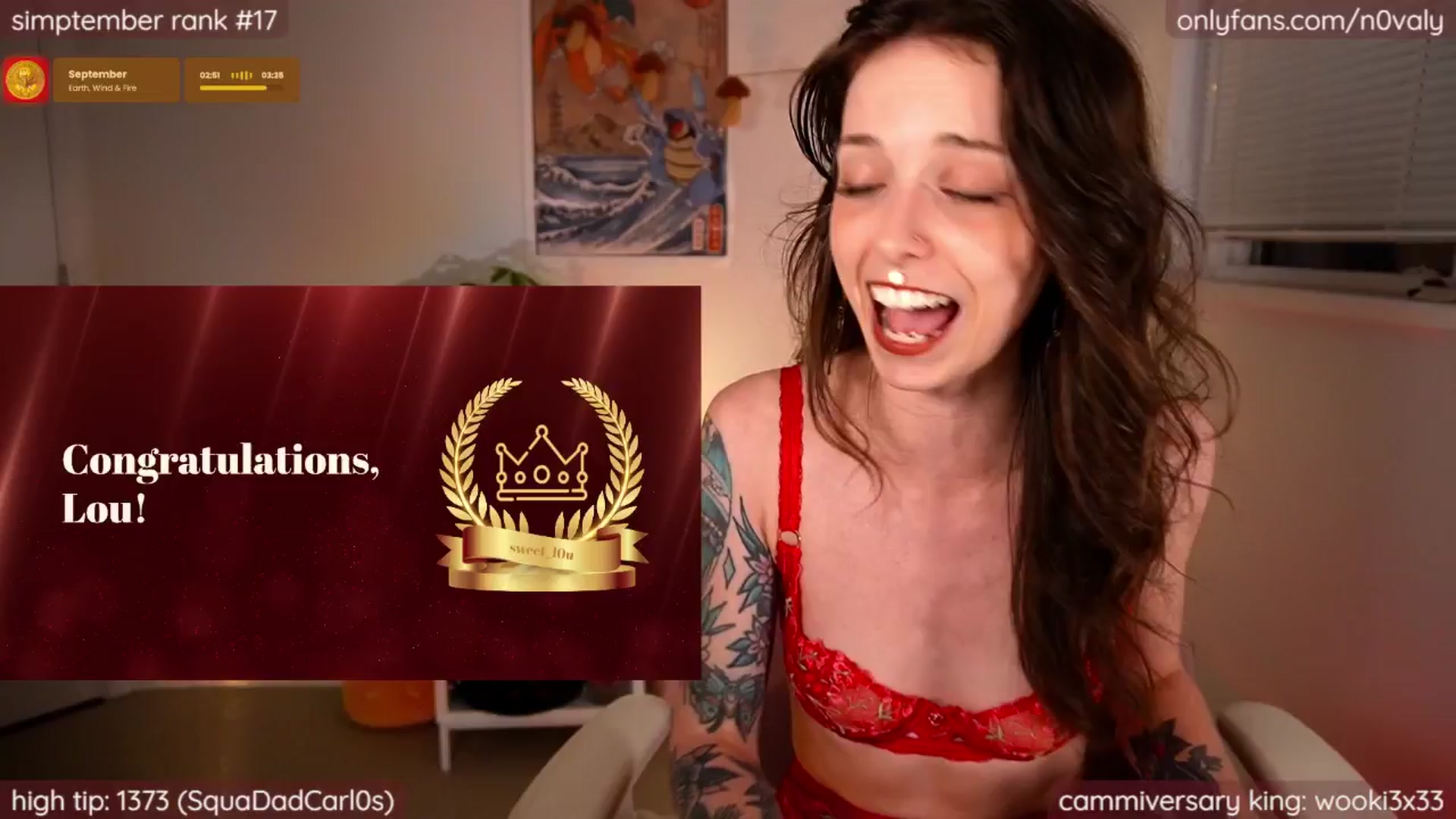 Gallery image thumbnail from N0valy's myfreecams stream on, 09/07/2025, 08:52 image 11 of 20