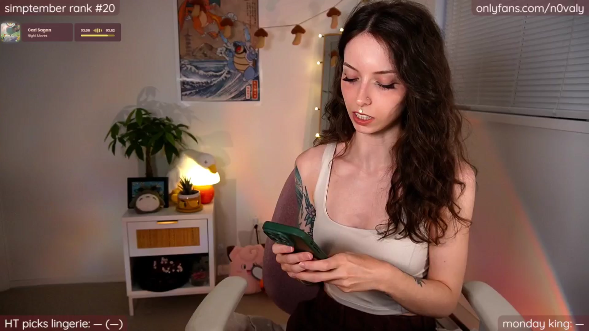 Gallery image thumbnail from N0valy's myfreecams stream on, 09/09/2025, 07:17 image 1 of 20