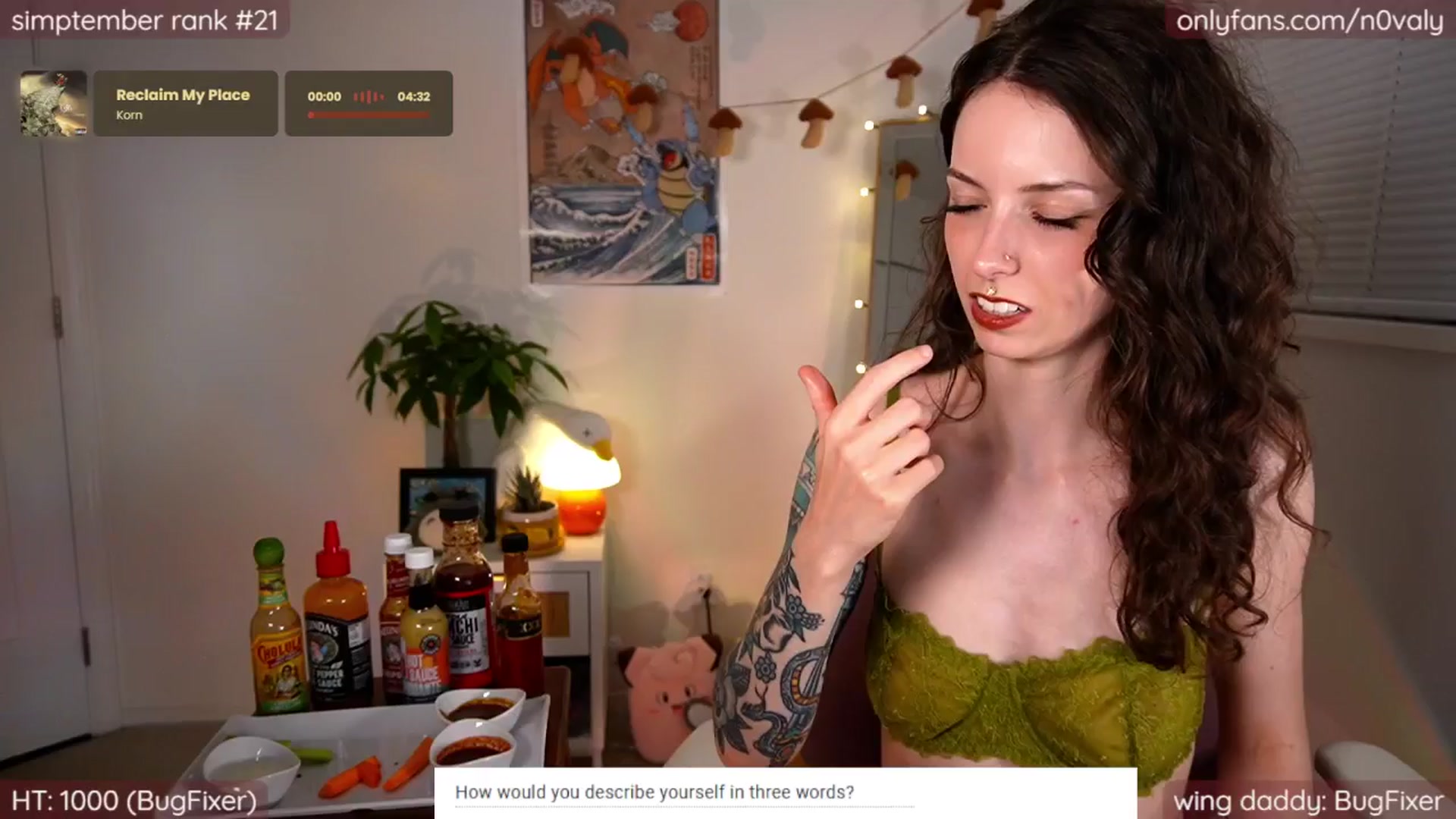 Gallery image thumbnail from N0valy's myfreecams stream on, 09/10/2025, 07:18 image 11 of 20