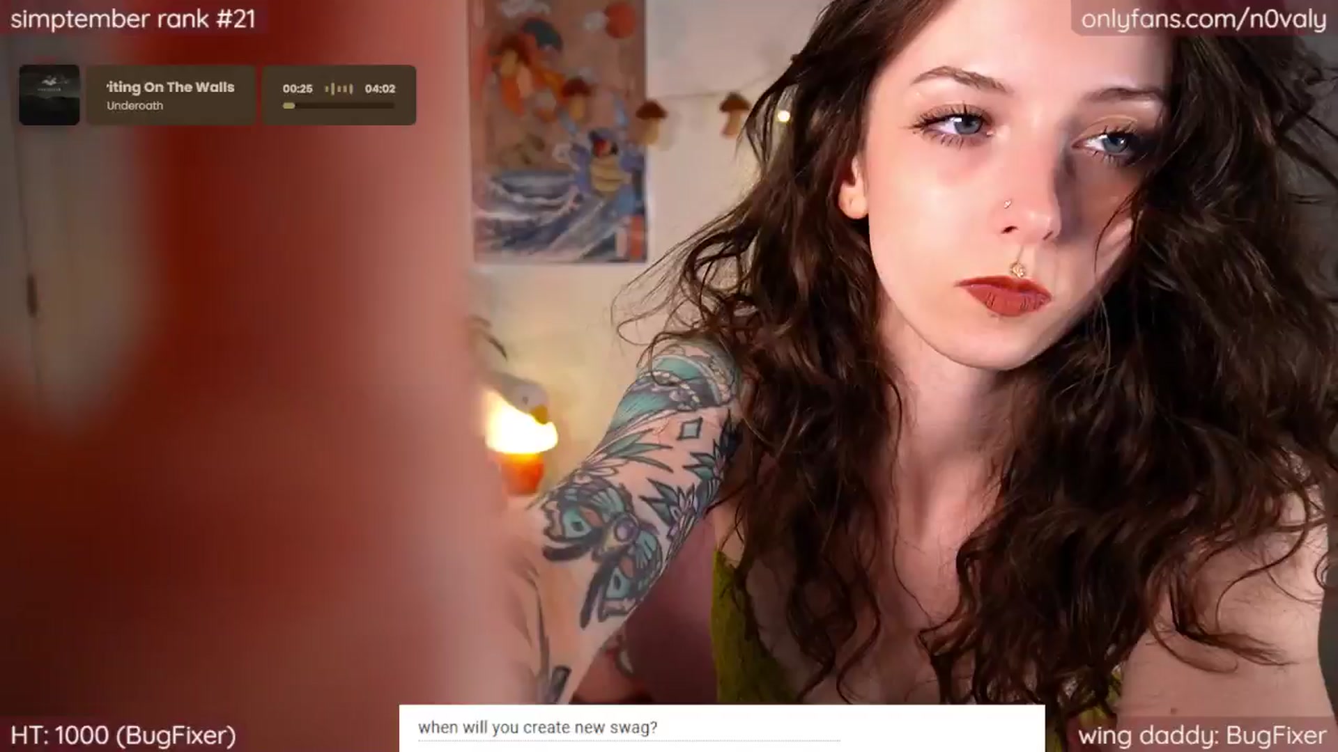 Gallery image thumbnail from N0valy's myfreecams stream on, 09/10/2025, 07:18 image 16 of 20