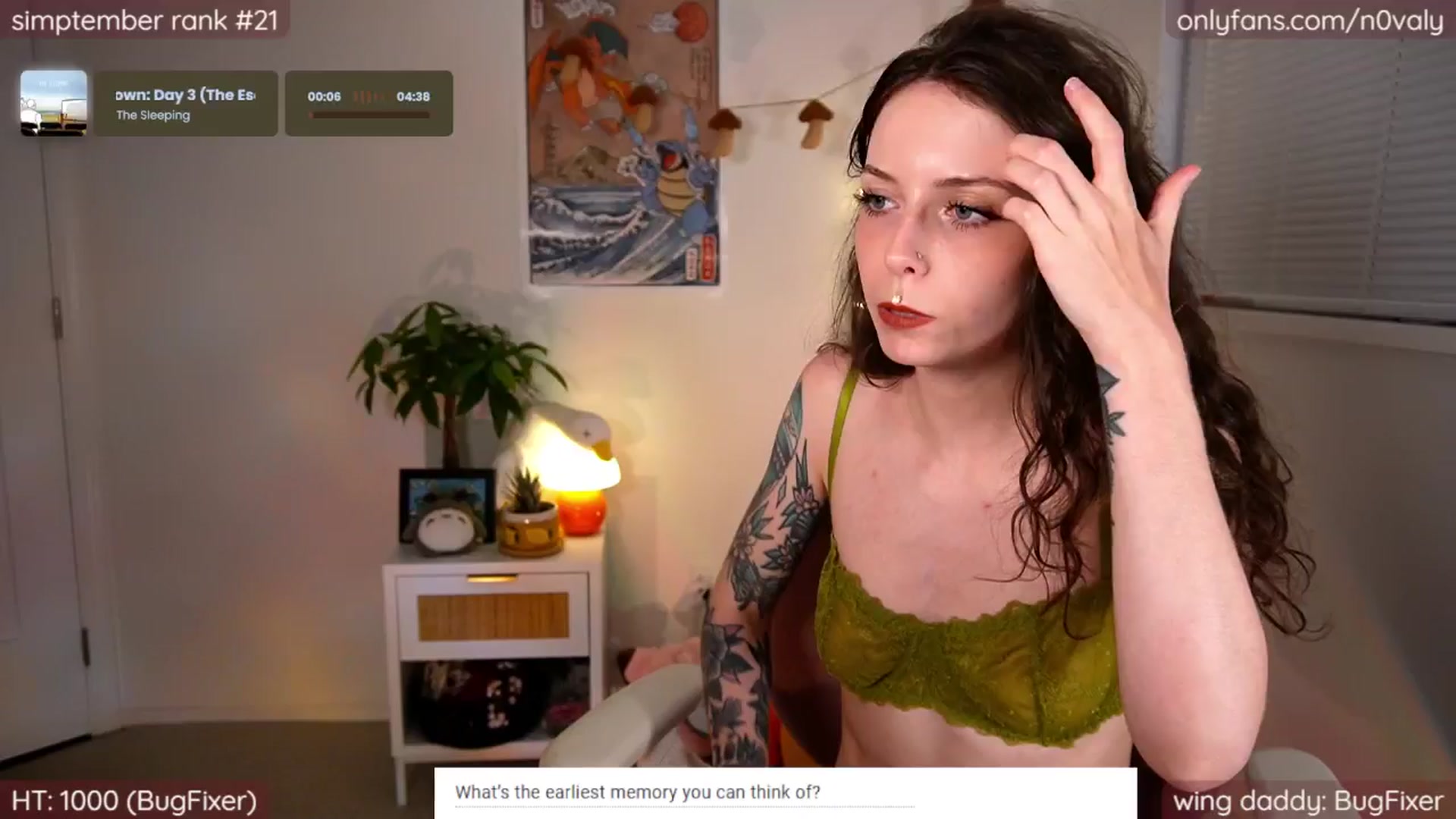 Gallery image thumbnail from N0valy's myfreecams stream on, 09/10/2025, 07:18 image 15 of 20