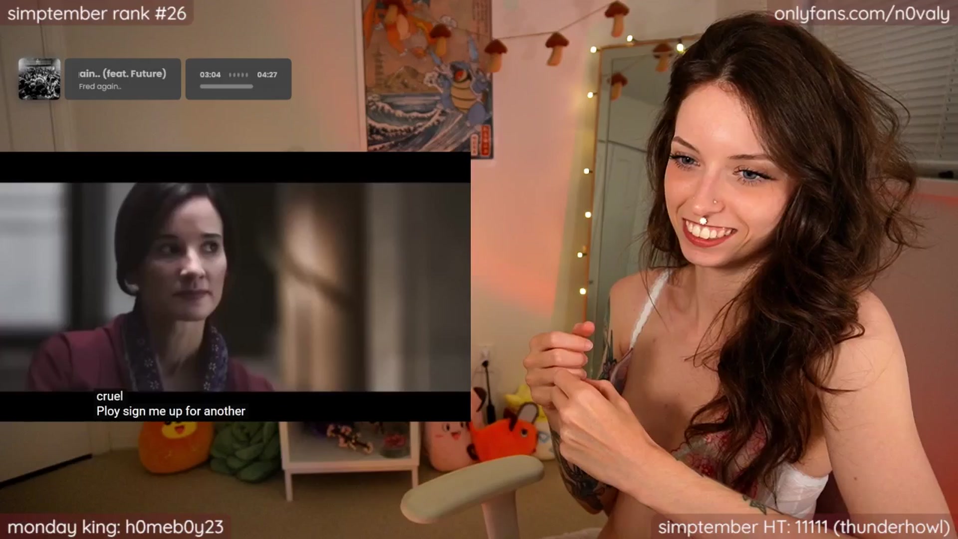Gallery image thumbnail from N0valy's myfreecams stream on, 09/16/2025, 08:07 image 13 of 20