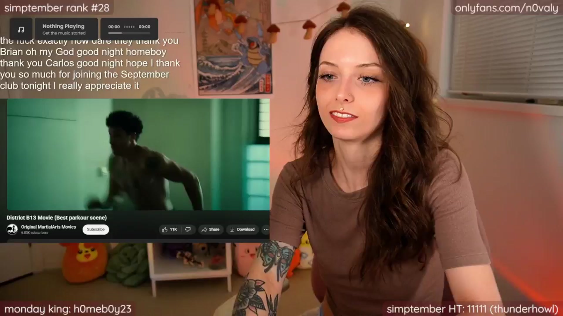 Gallery image thumbnail from N0valy's myfreecams stream on, 09/16/2025, 08:07 image 7 of 20