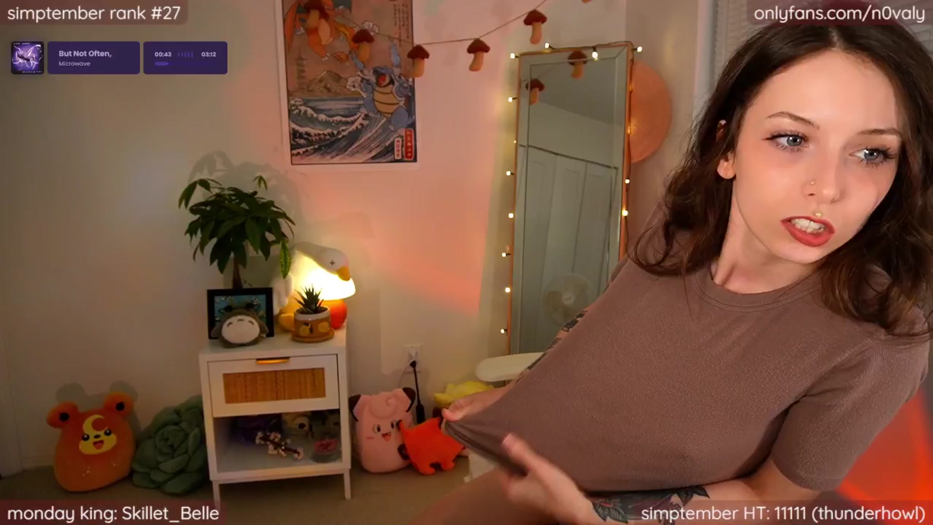 Gallery image thumbnail from N0valy's myfreecams stream on, 09/16/2025, 08:07 image 2 of 20