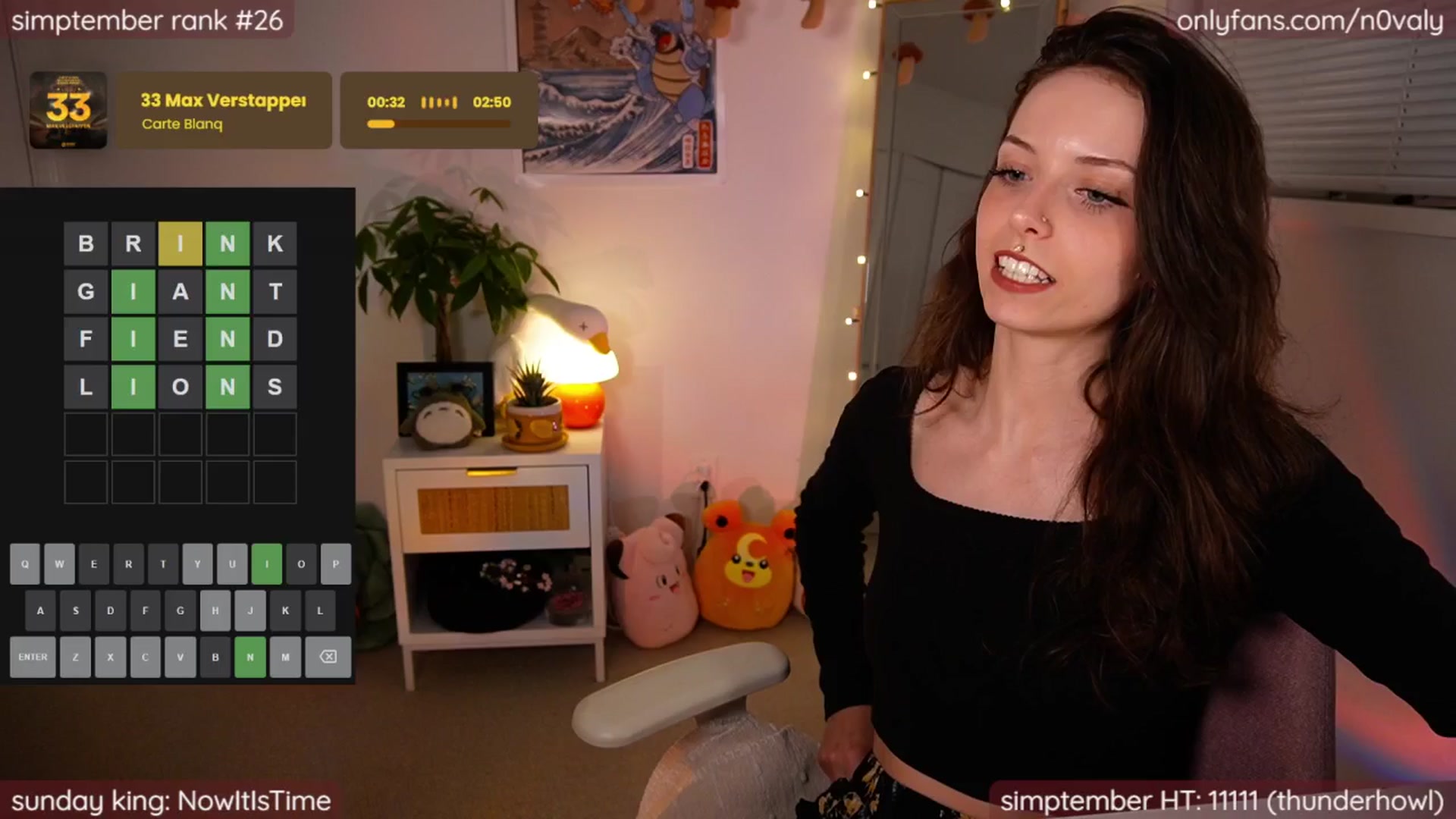 Gallery image thumbnail from N0valy's myfreecams stream on, 09/22/2025, 08:30 image 4 of 20