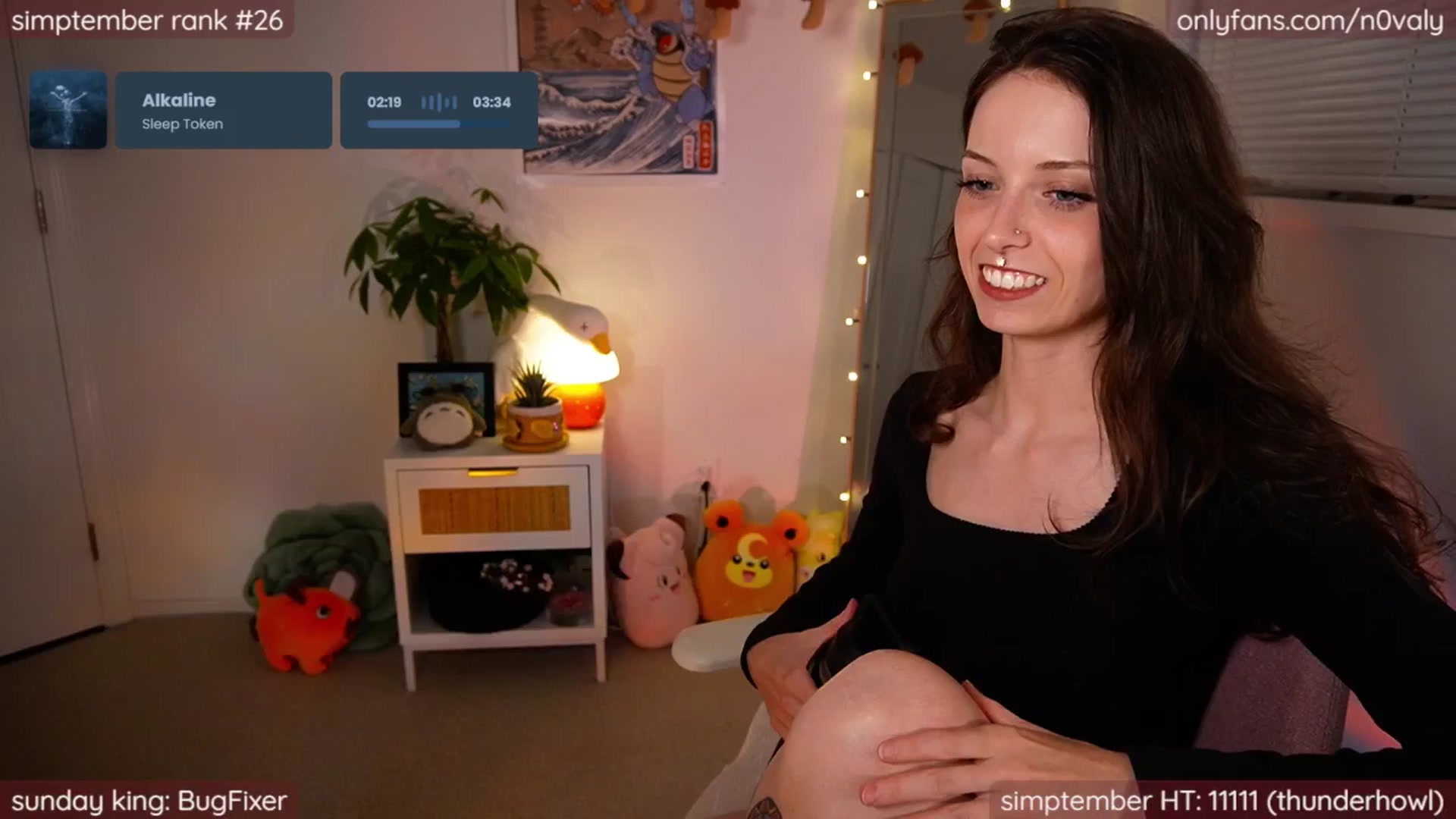 Gallery image thumbnail from N0valy's myfreecams stream on, 09/22/2025, 08:30 image 6 of 20