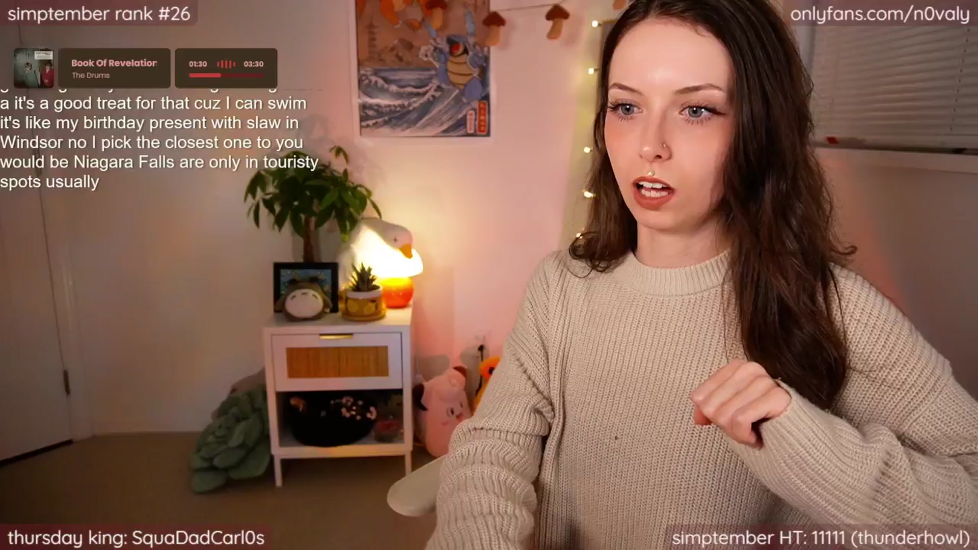Gallery image thumbnail from N0valy's myfreecams stream on, 09/26/2025, 08:31 image 3 of 20