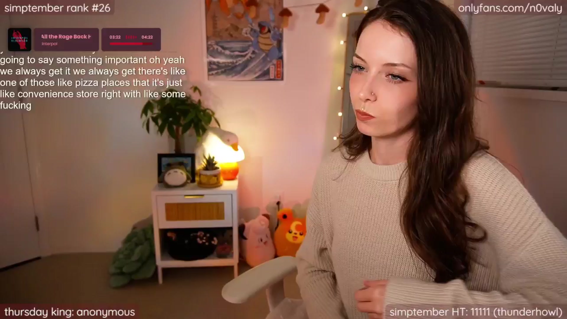 Gallery image thumbnail from N0valy's myfreecams stream on, 09/26/2025, 08:31 image 2 of 20