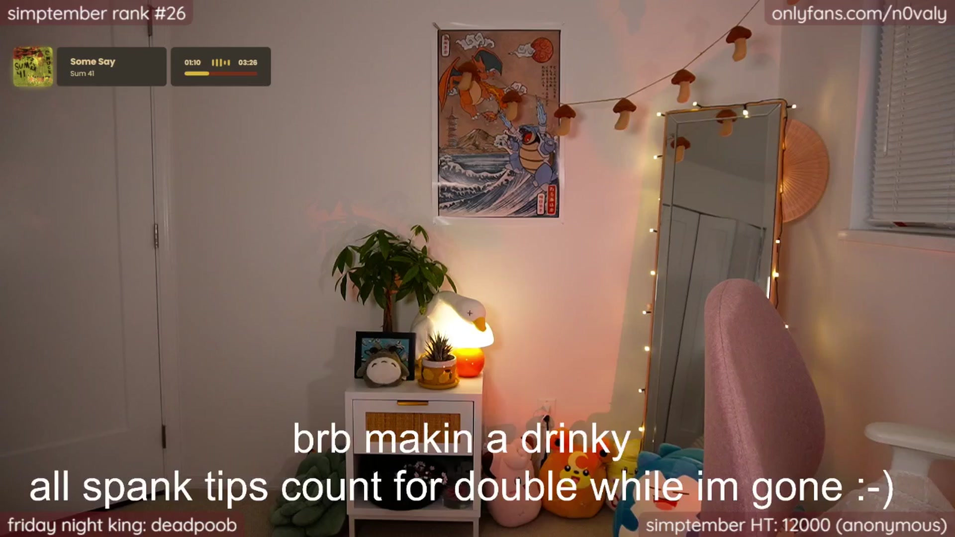 Gallery image thumbnail from N0valy's myfreecams stream on, 09/27/2025, 09:01 image 5 of 20