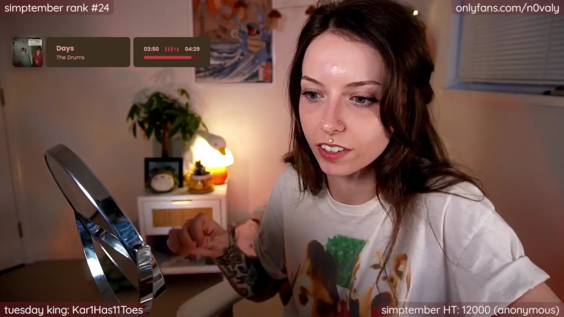 Gallery image thumbnail from N0valy's myfreecams stream on, 10/01/2025, 03:24 image 10 of 20