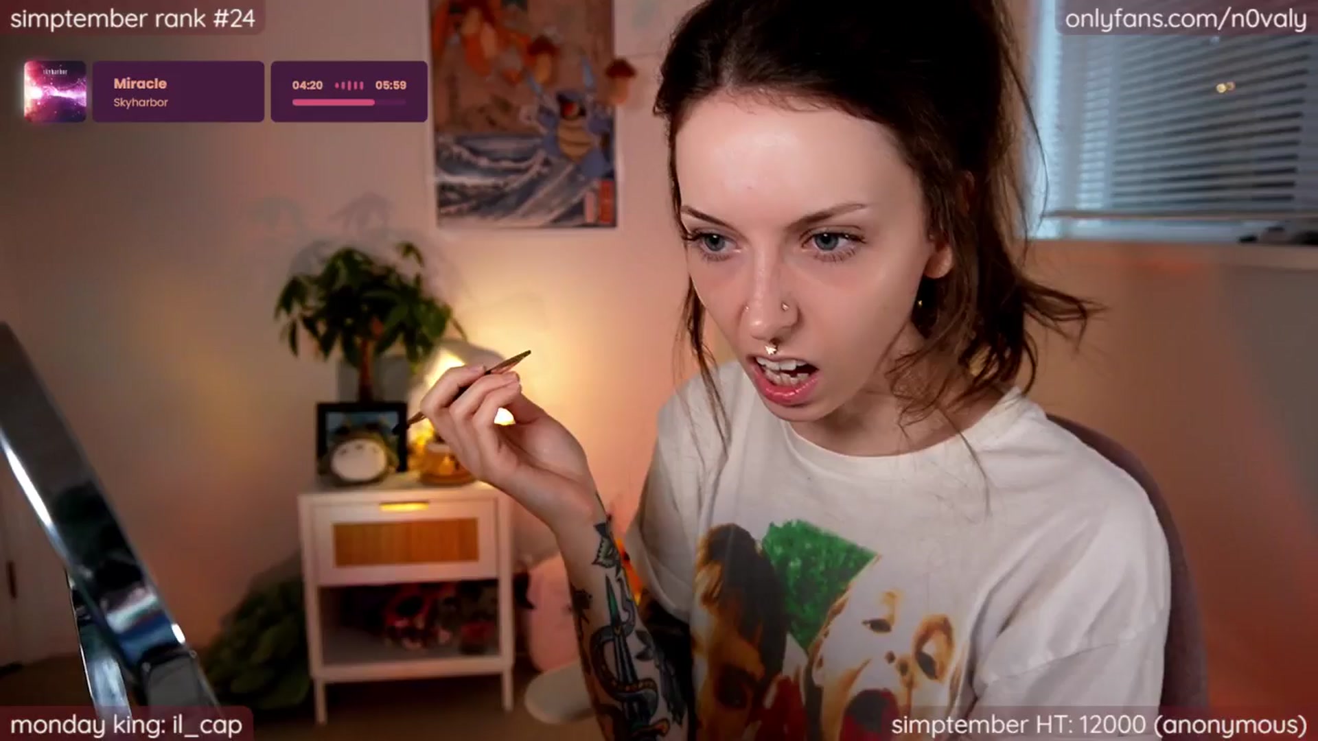 Gallery image thumbnail from N0valy's myfreecams stream on, 10/01/2025, 03:24 image 3 of 20