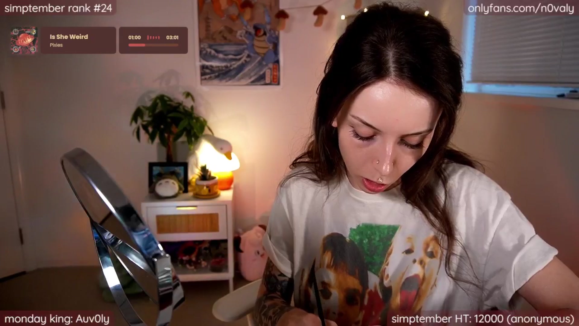 Gallery image thumbnail from N0valy's myfreecams stream on, 10/01/2025, 03:24 image 5 of 20