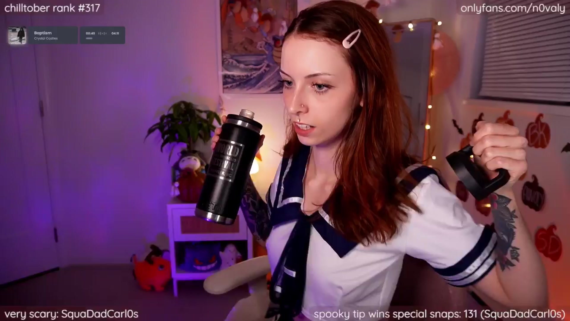 Gallery image thumbnail from N0valy's myfreecams stream on, 10/07/2025, 04:44 image 5 of 20