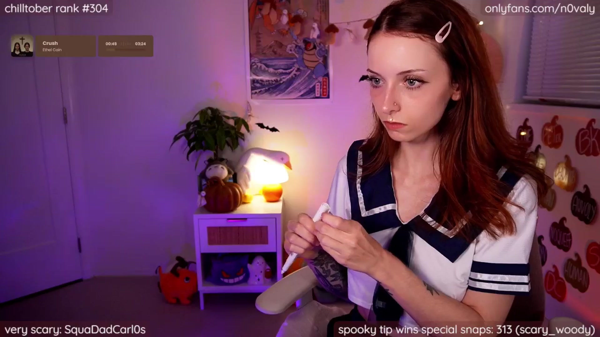 Gallery image thumbnail from N0valy's myfreecams stream on, 10/07/2025, 06:52 image 12 of 20