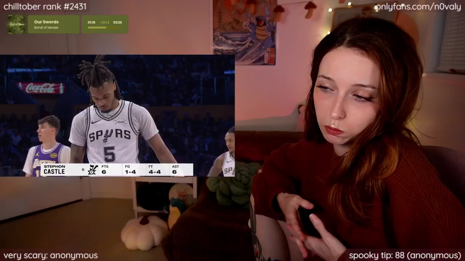 Gallery image thumbnail from N0valy's myfreecams stream on, 11/06/2025, 08:50 image 2 of 20