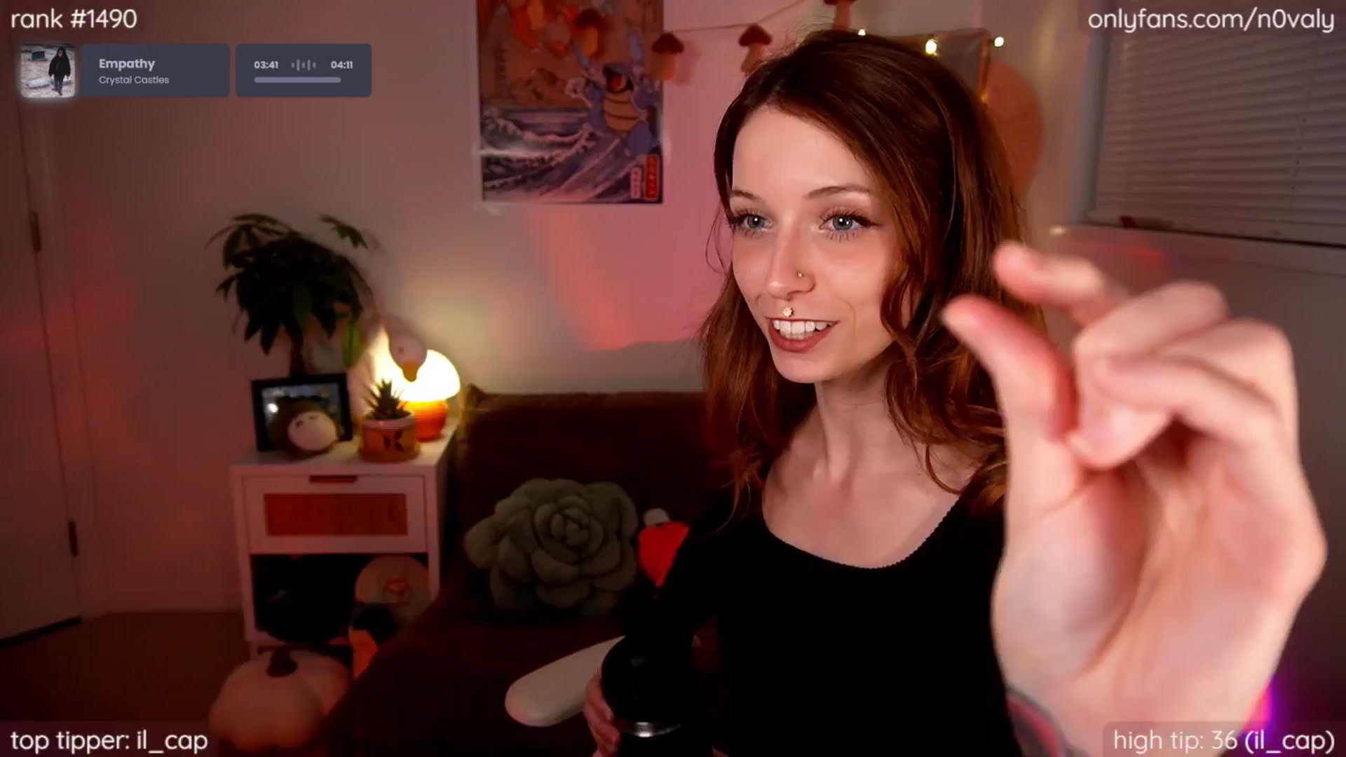 Gallery image thumbnail from N0valy's myfreecams stream on, 11/08/2025, 08:36 image 2 of 20