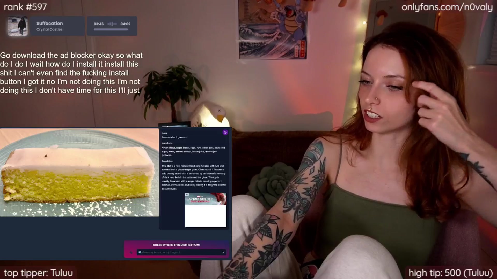 Gallery image thumbnail from N0valy's myfreecams stream on, 11/11/2025, 08:01 image 16 of 20