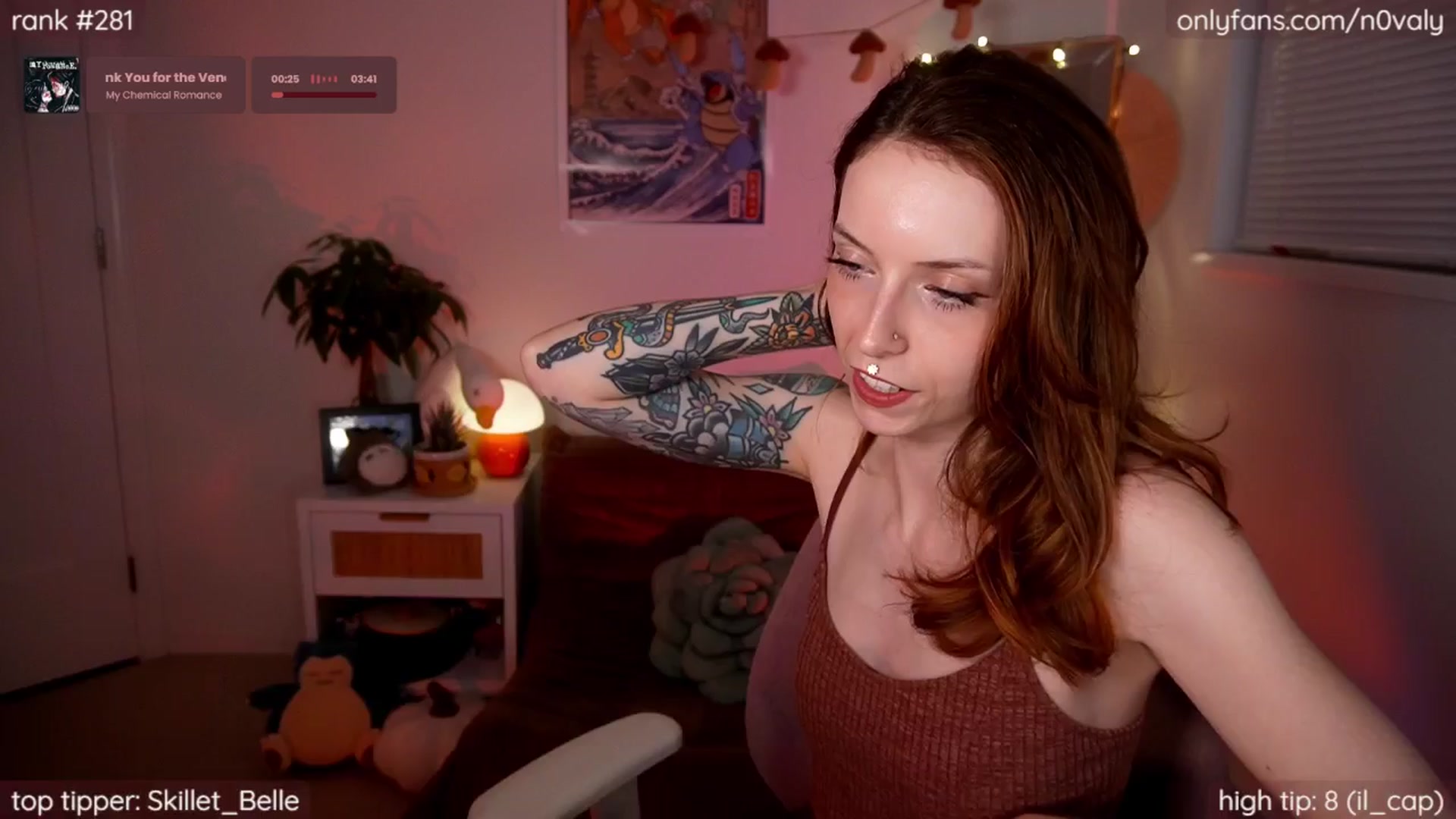 Gallery image thumbnail from N0valy's myfreecams stream on, 11/16/2025, 08:09 image 5 of 20