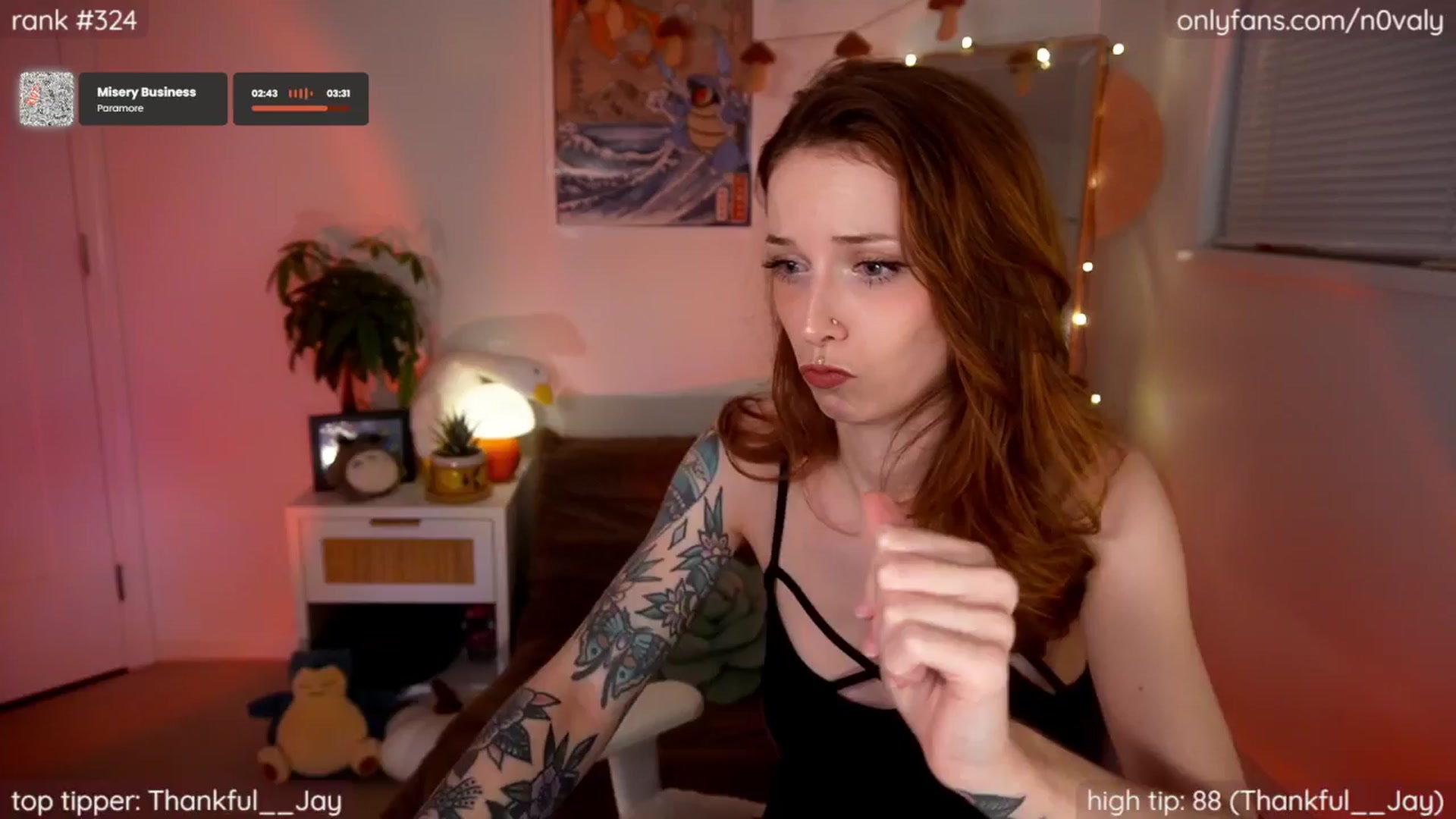 Gallery image thumbnail from N0valy's myfreecams stream on, 11/21/2025, 08:53 image 1 of 20
