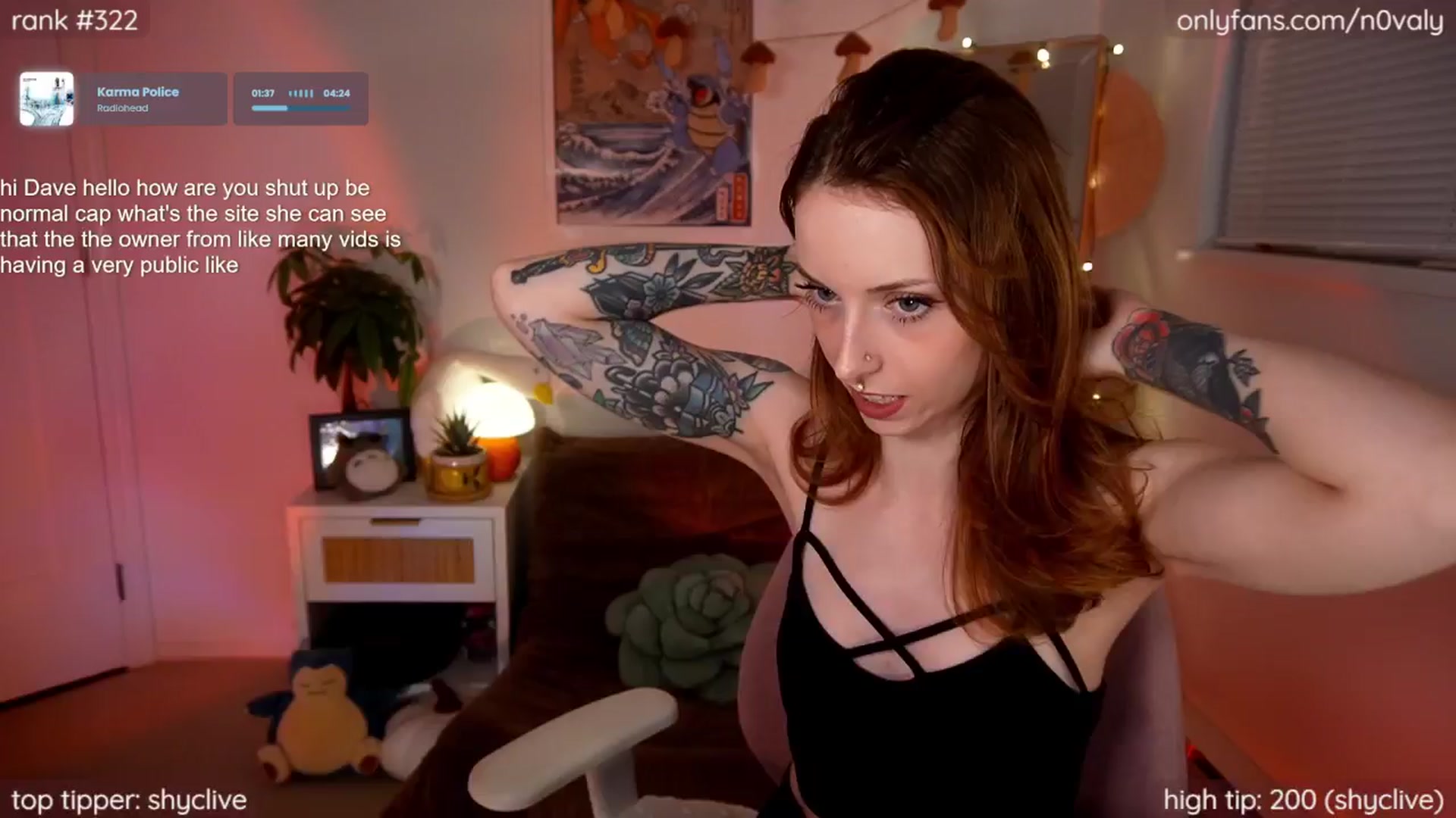 Gallery image thumbnail from N0valy's myfreecams stream on, 11/21/2025, 08:53 image 2 of 20
