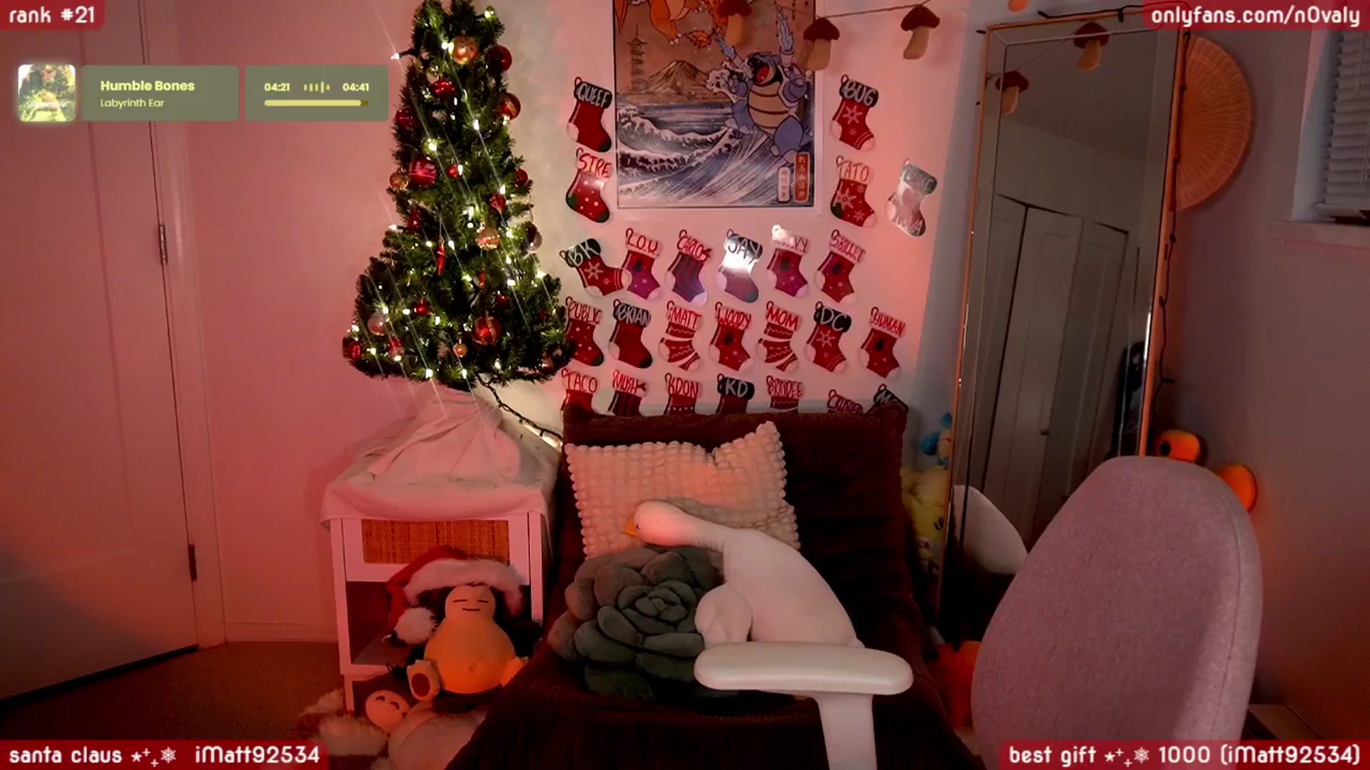Gallery image thumbnail from N0valy's myfreecams stream on, 12/24/2025, 08:37 image 10 of 20