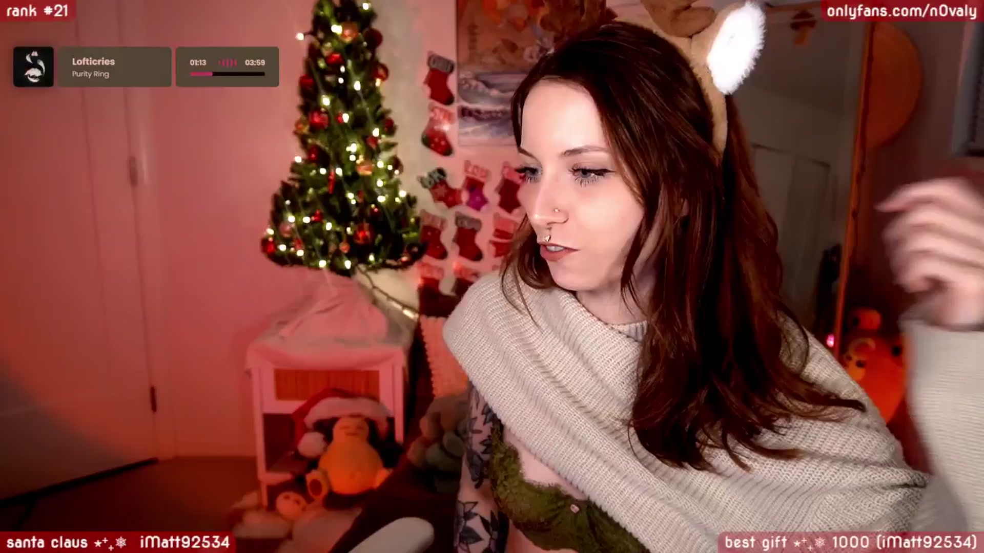 Gallery image thumbnail from N0valy's myfreecams stream on, 12/24/2025, 08:37 image 6 of 20